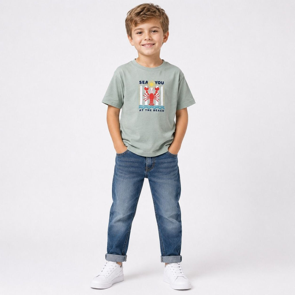 Boys' Sea You Printed T-Shirt