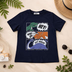 Boys' Dino Style Printed T-Shirt