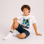 Boys' M Atesrw Print set