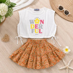 Girls' Wonderful Print 2-Pieces set