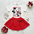 Girls' 2-Pieces Micke & Minnie Mouse set