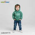 Baby Boys Green Hoodie – Should I Tell You I Love You
