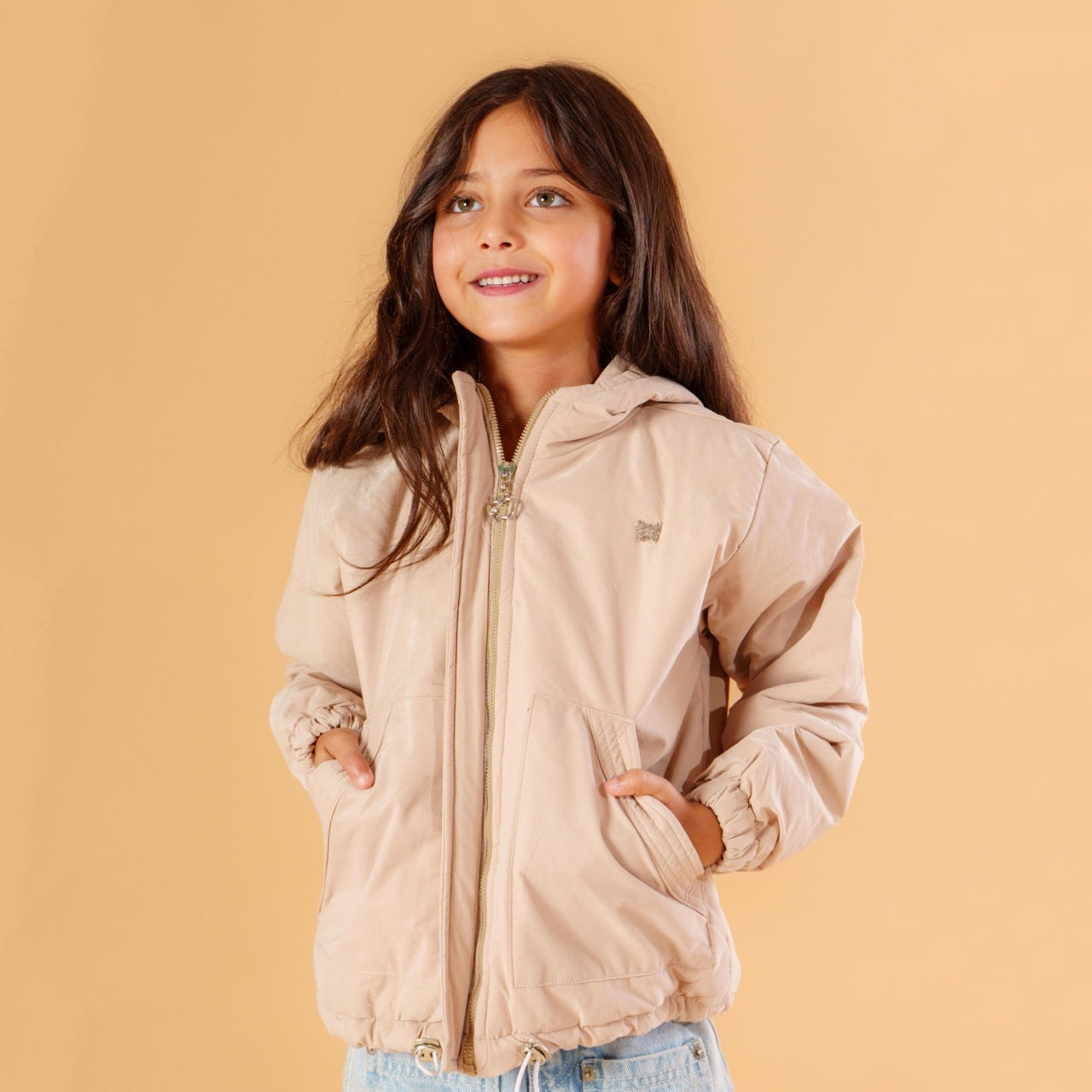 Girls Hooded Puffer Jacket