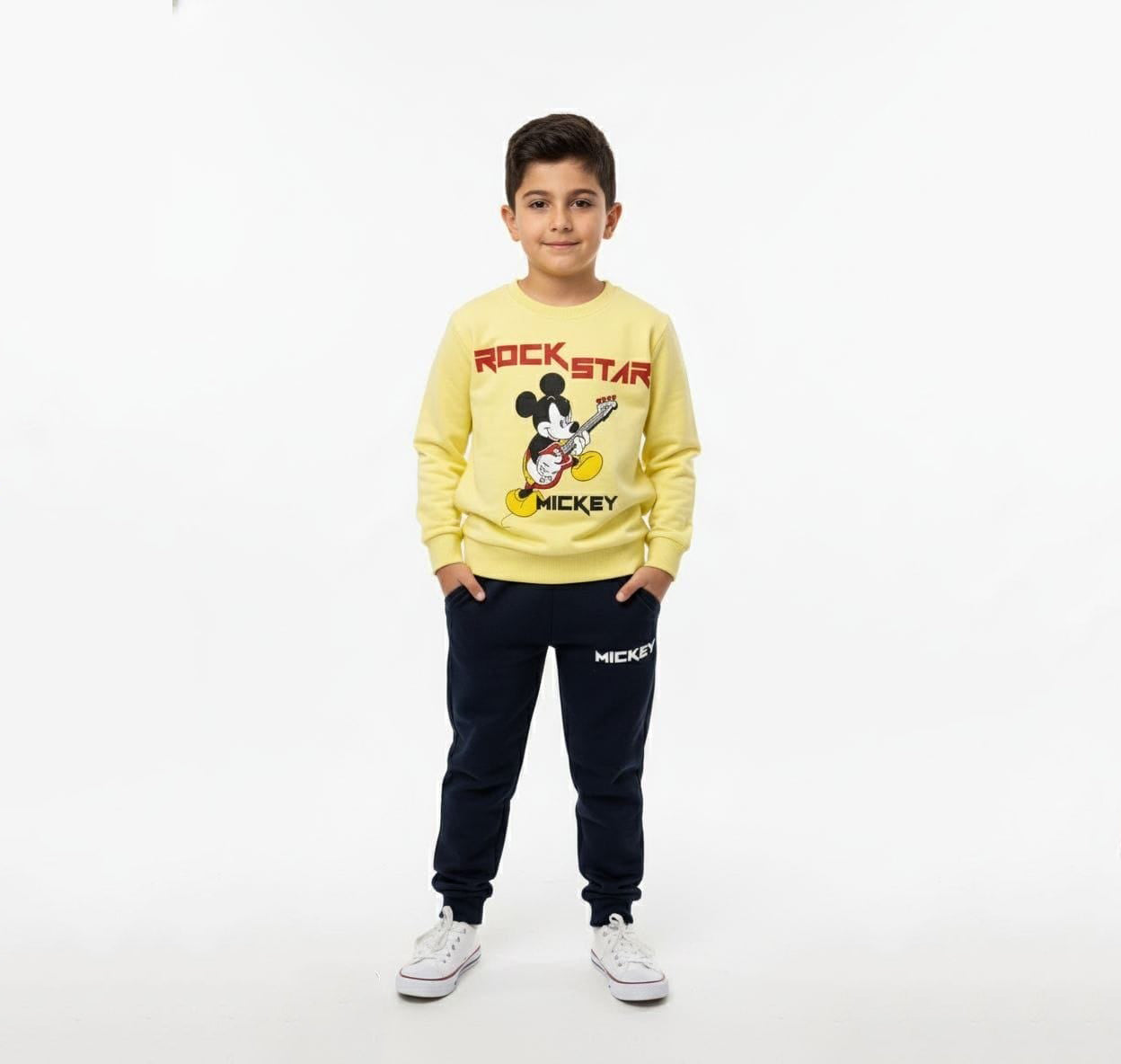 Boys Winter Tracksuit“Rock Star Mickey” Print