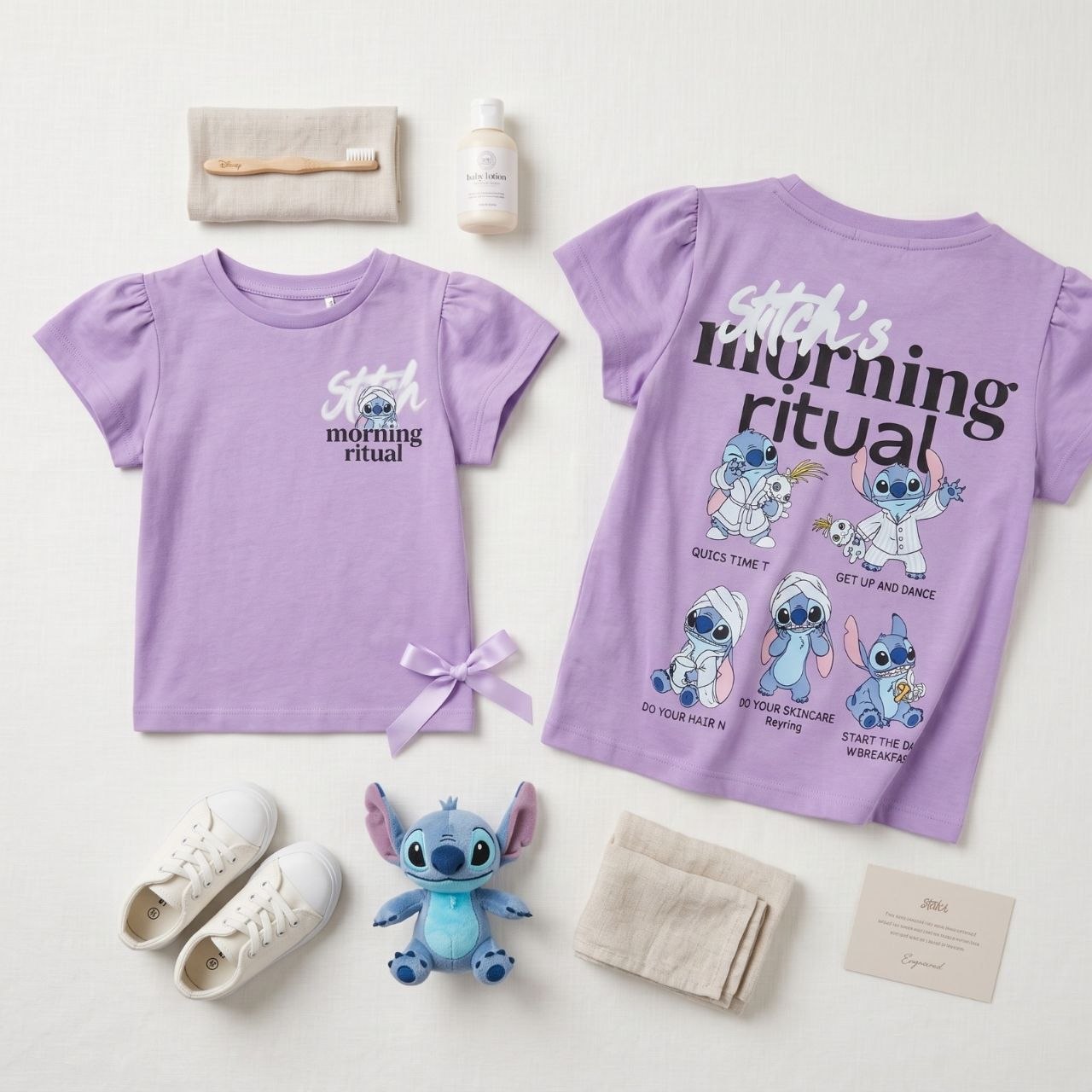 Girls' Morning Stitch Printed T-Shirt