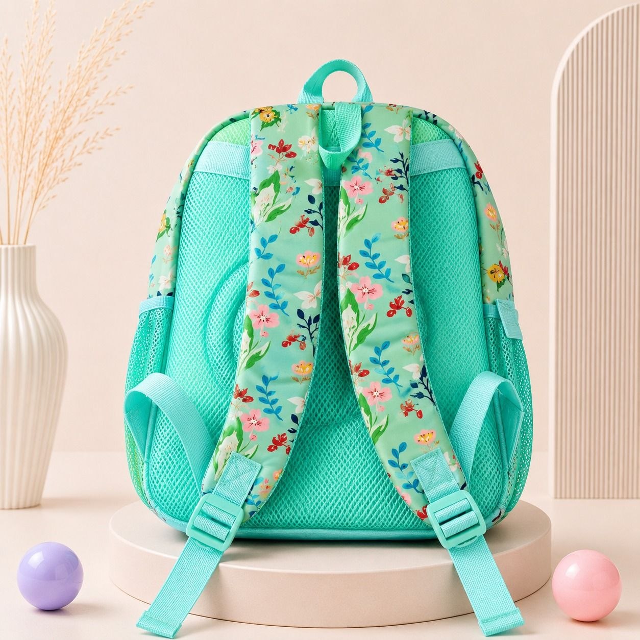 Green Butterfly Back Pack