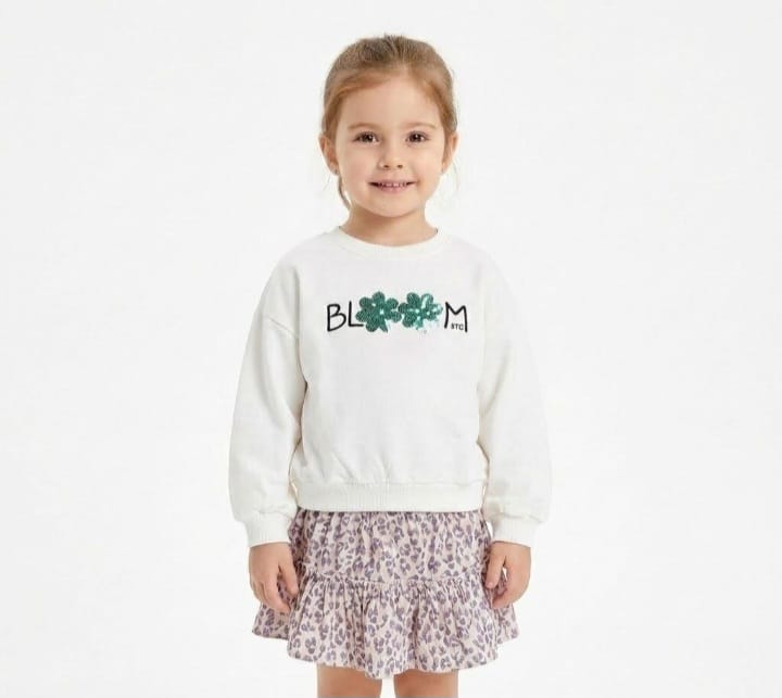 Girls' outfit, imported fabric