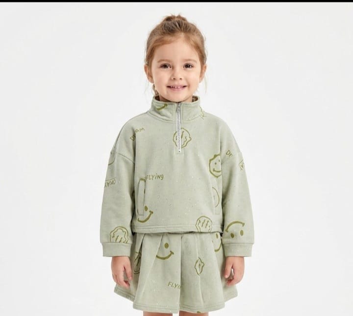 Girls' 2-piece set made of imported material