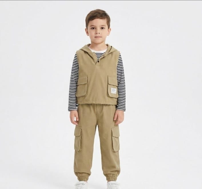 Boys' 3-piece set made of imported material