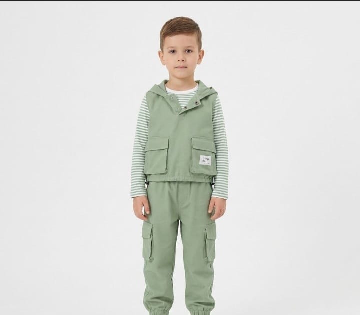 Boys' 3-piece set made of imported material