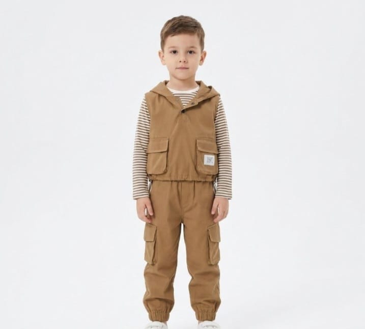 Boys' 3-piece set made of imported material