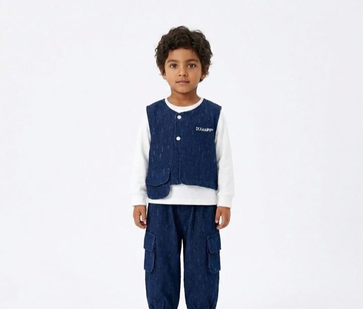 Boys' 3-piece set Imported fabric
