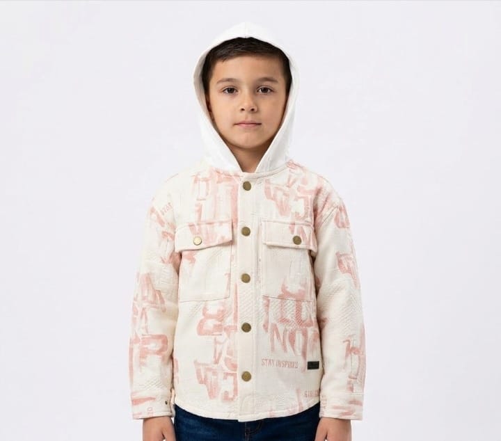 Boys' jacket made of imported material