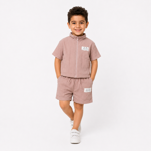 Boys' Casual Navy & Cashmere set