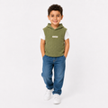 Boys' short-sleeve hoodie set