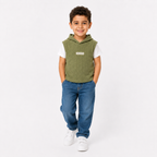 Boys' short-sleeve hoodie set