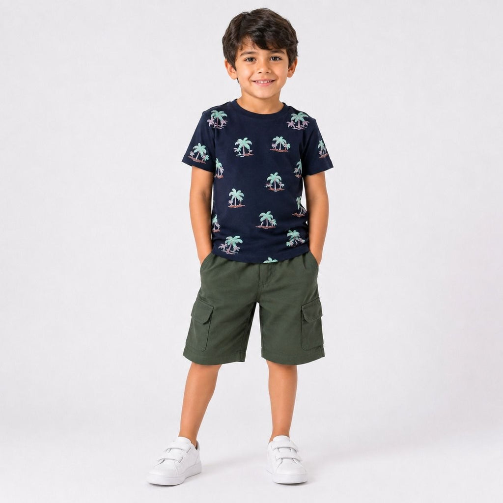 Boys' Causal Printed Set