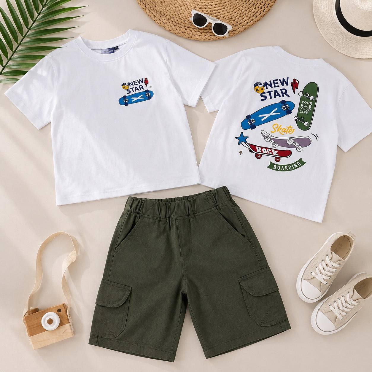 Boys' New Star Printed set