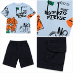Boys' Nopioto Please Printed set
