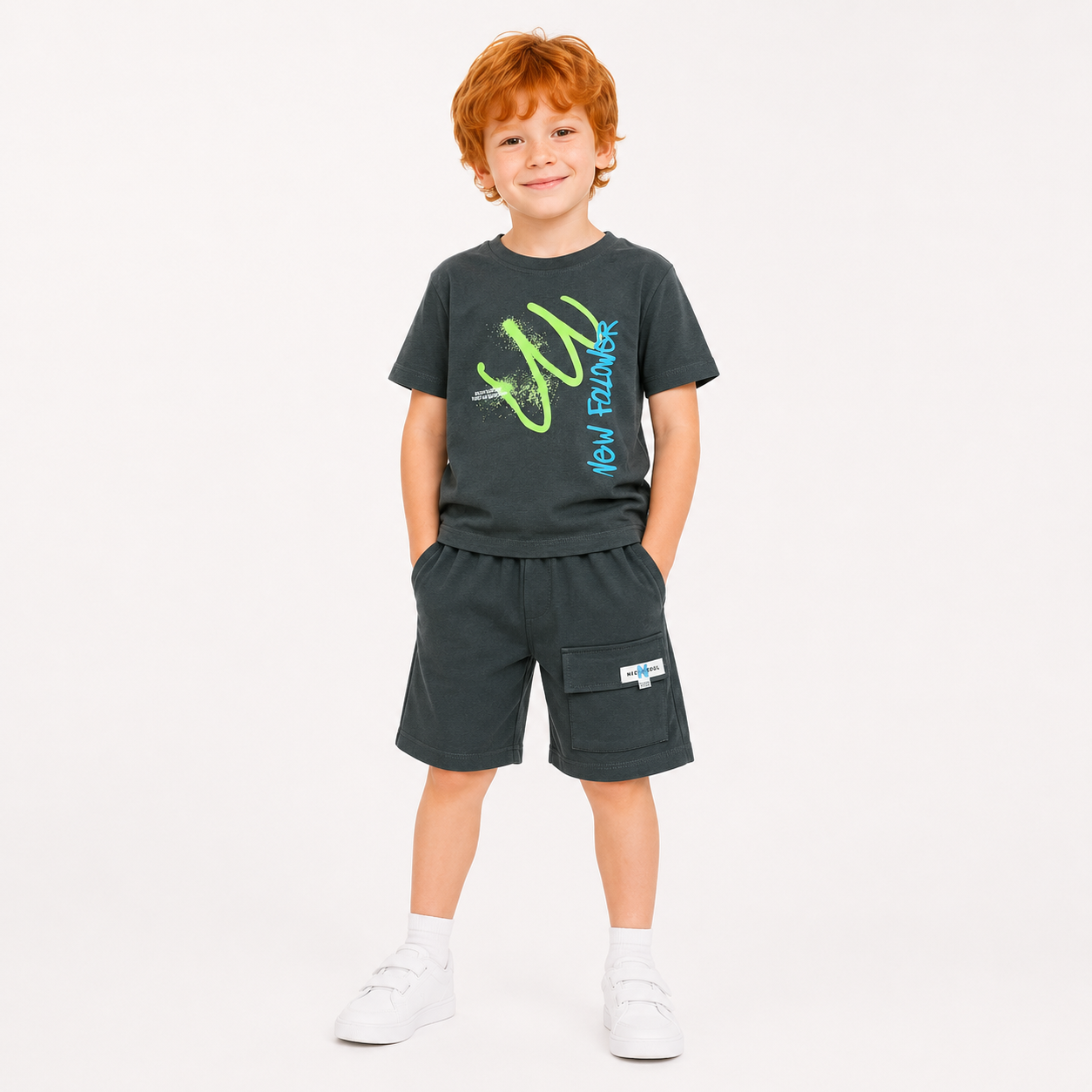 Boys'  New Follower Printed set