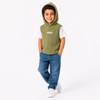 Boys' short-sleeve hoodie set