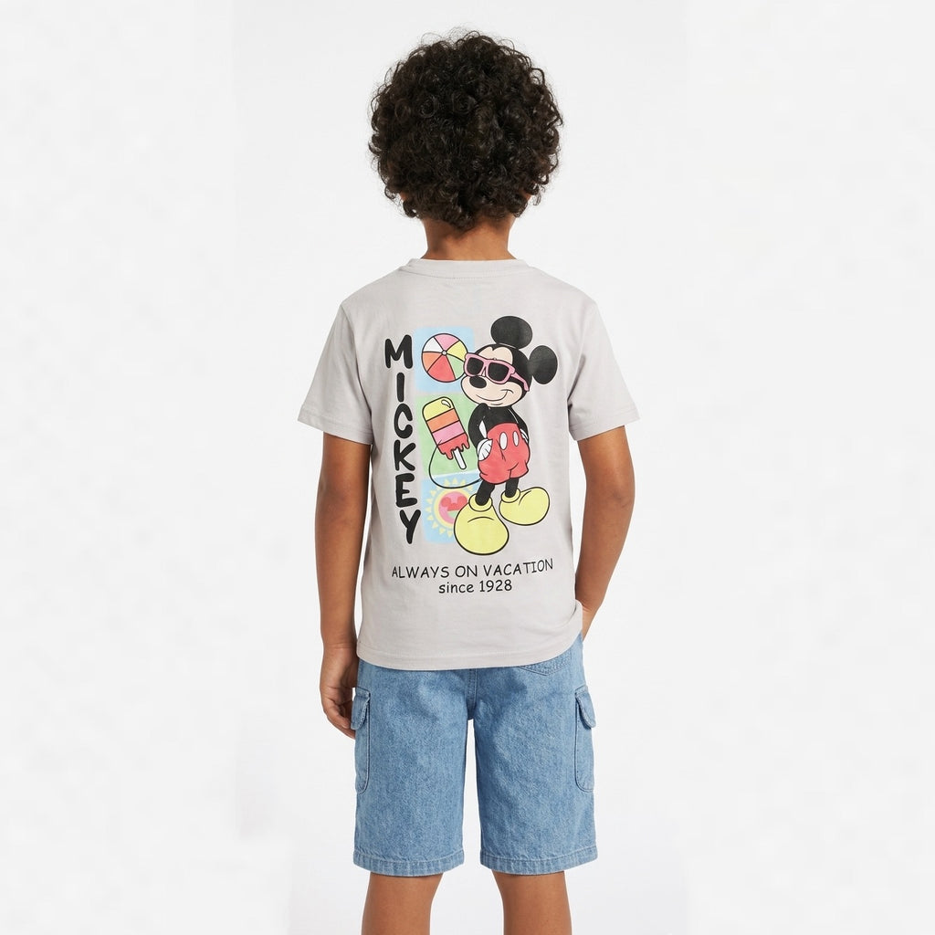 Boys' Mickey Mouse On Vacation Printed set