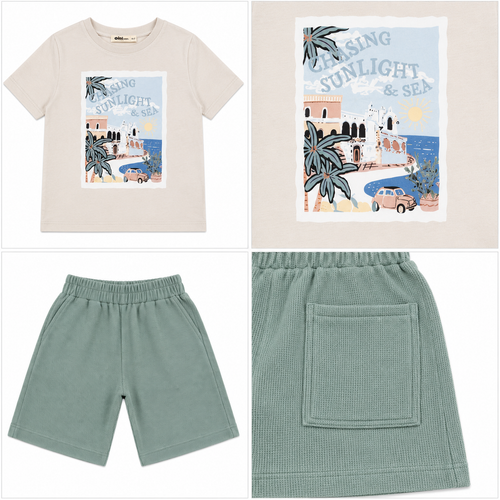 Boys' Chasing Sunlight Printed set