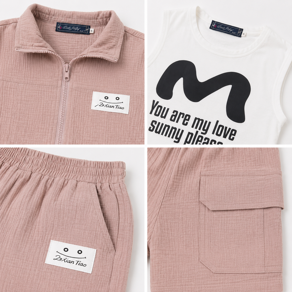 Boys' Casual Navy & Cashmere set