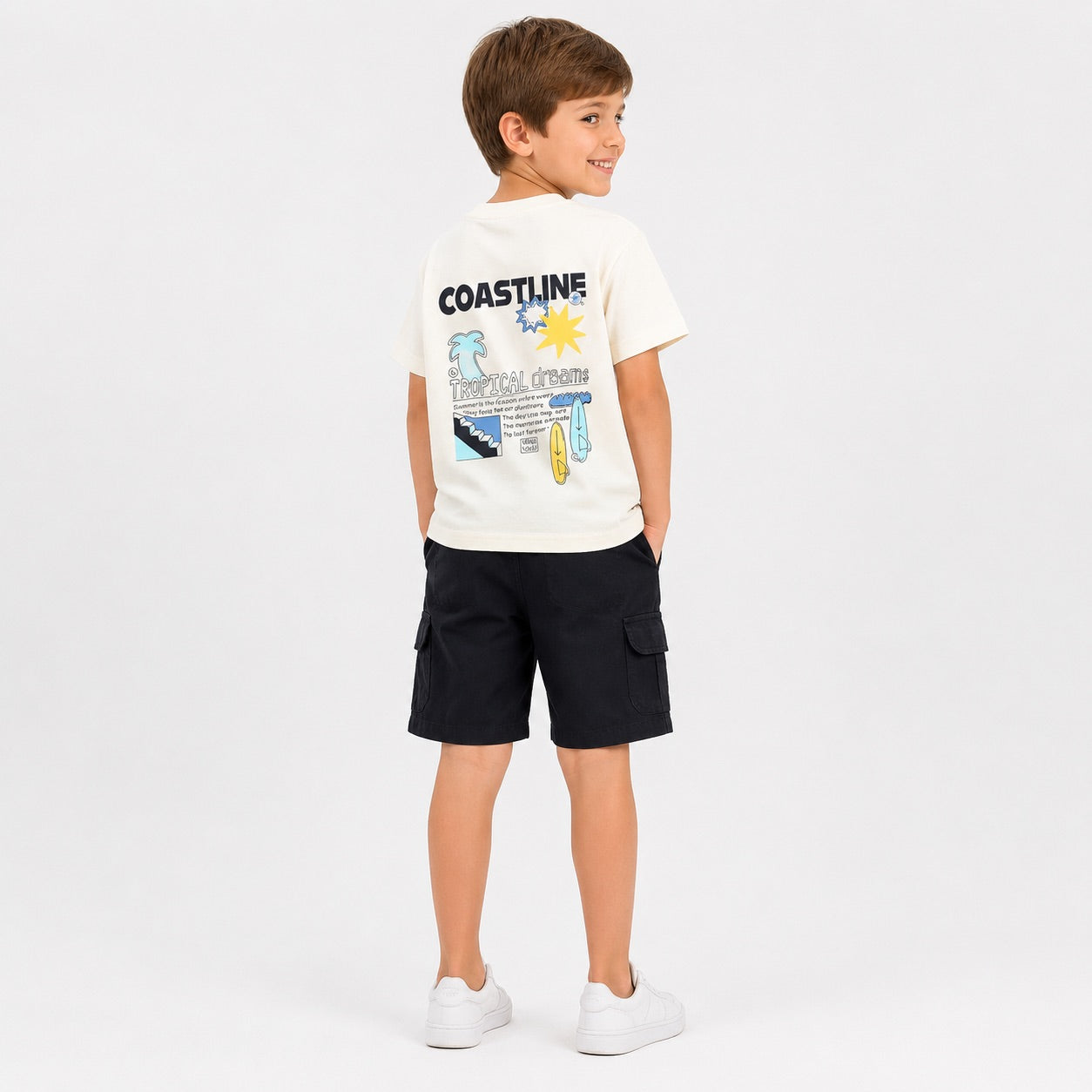 Boys' Coastline Printed set