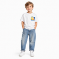 Boys' Lemon Art Printed T-Shirt