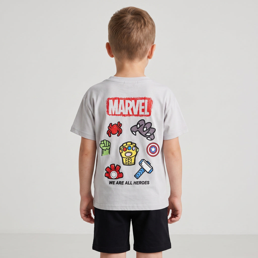 Boys' Marvel Printed set