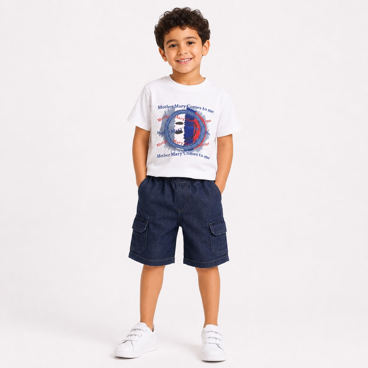 Boys' Come to me printed set