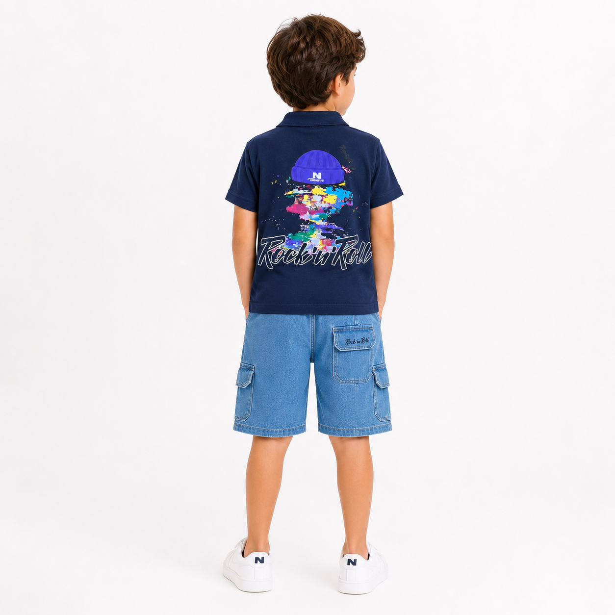 Boys' Rock in Roll Printed set