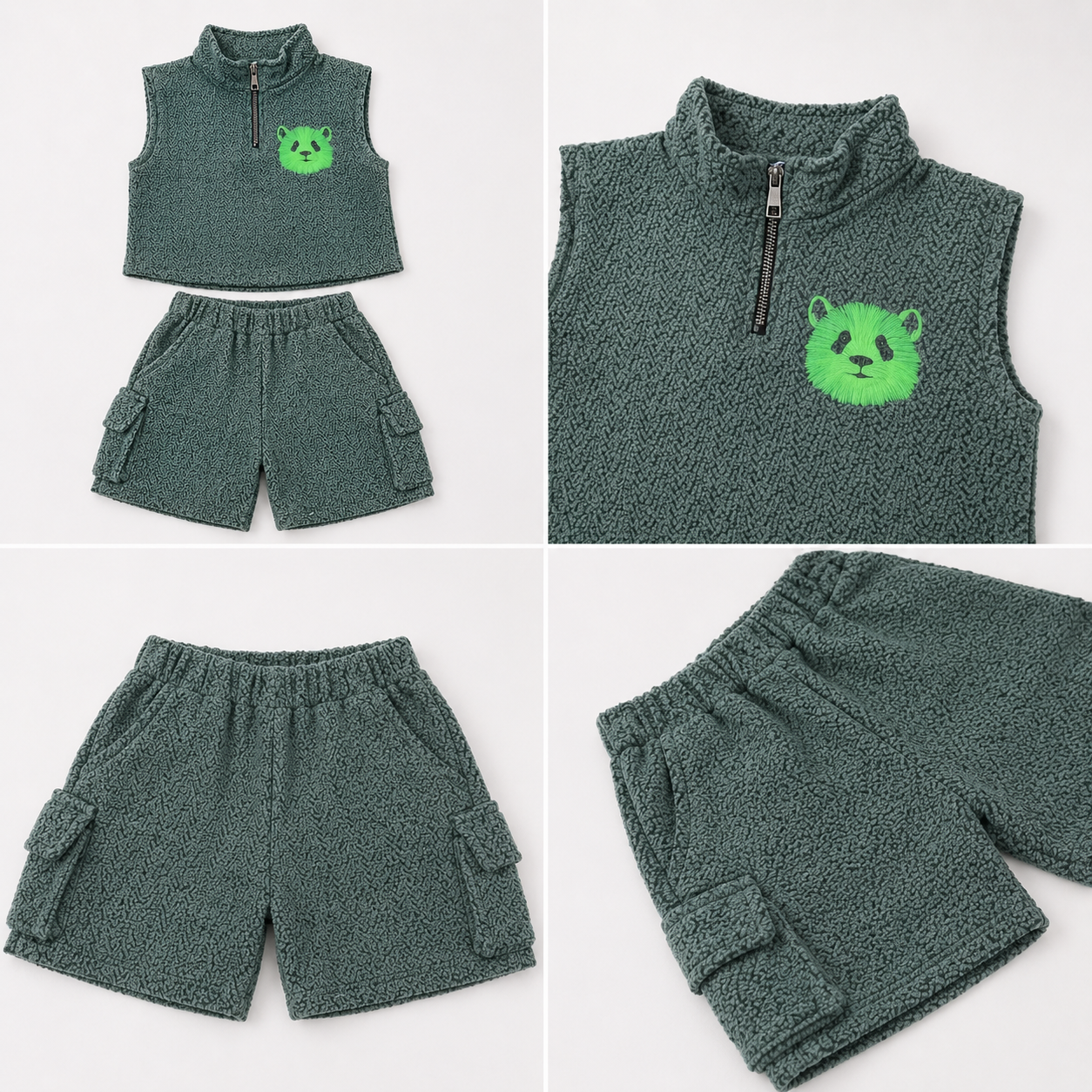 Boys' Funny Bear set