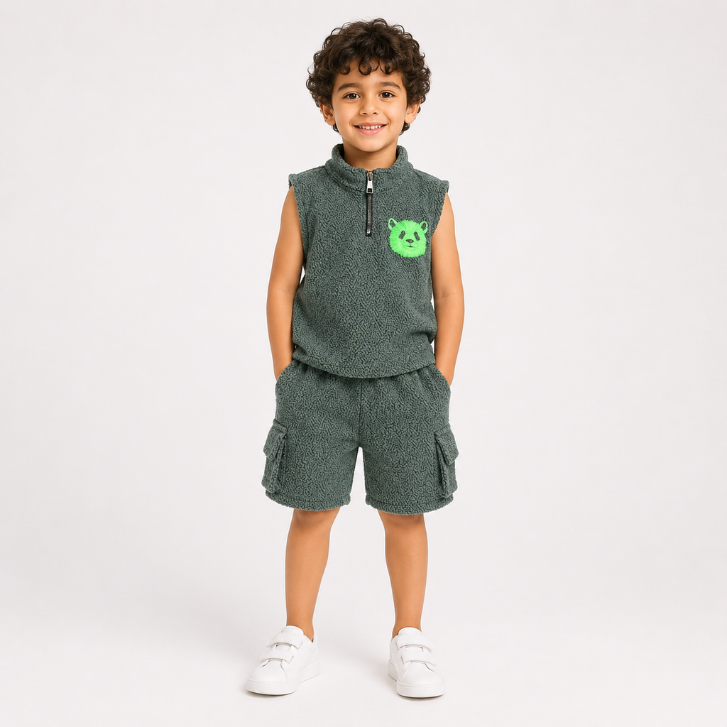 Boys' Funny Bear set