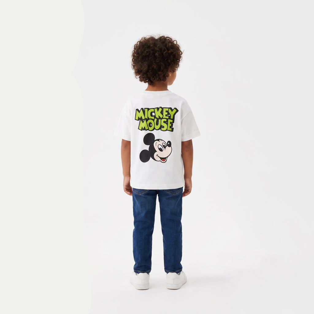 Boys' Mickey Mouse Printed T-Shirt
