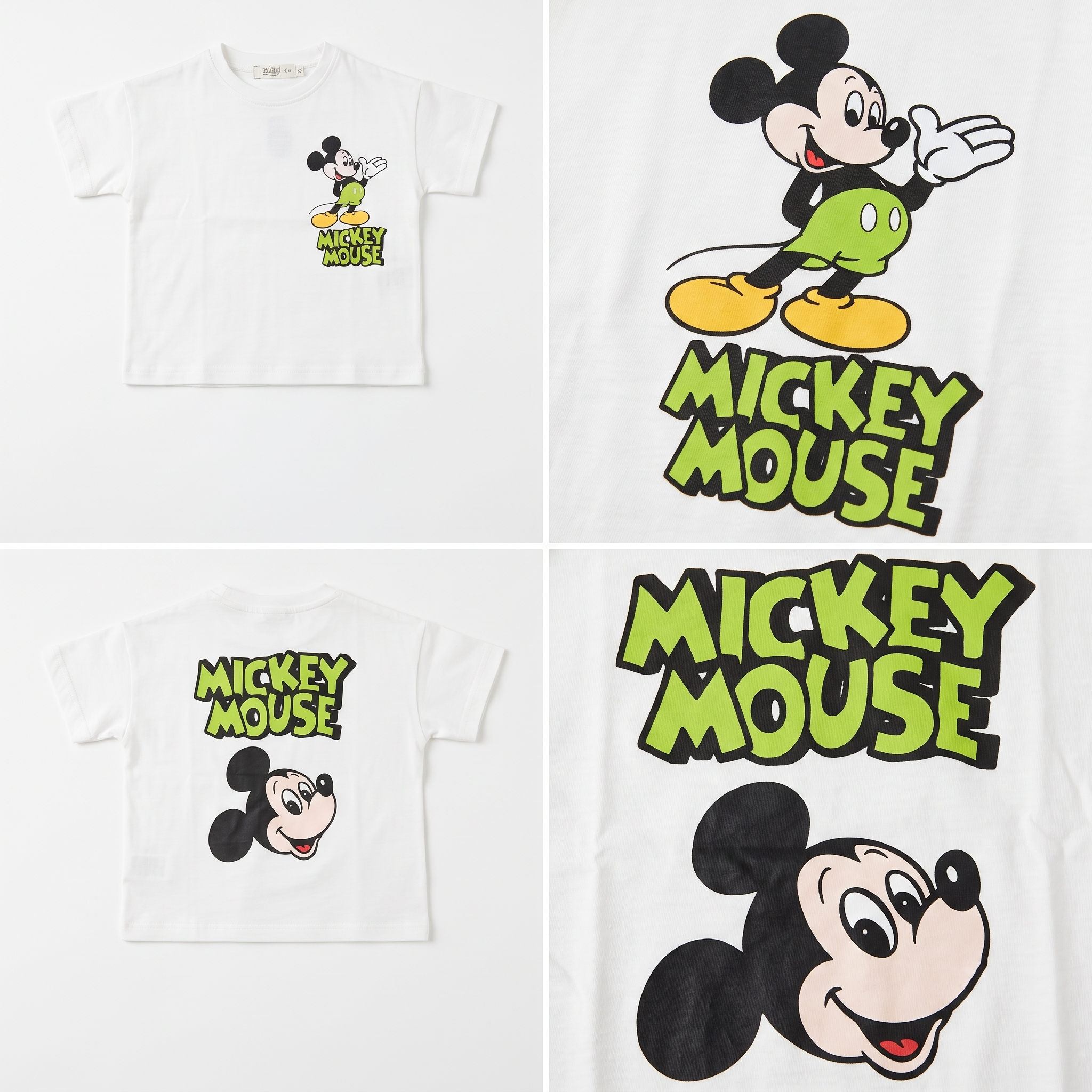 Boys' Mickey Mouse Printed T-Shirt