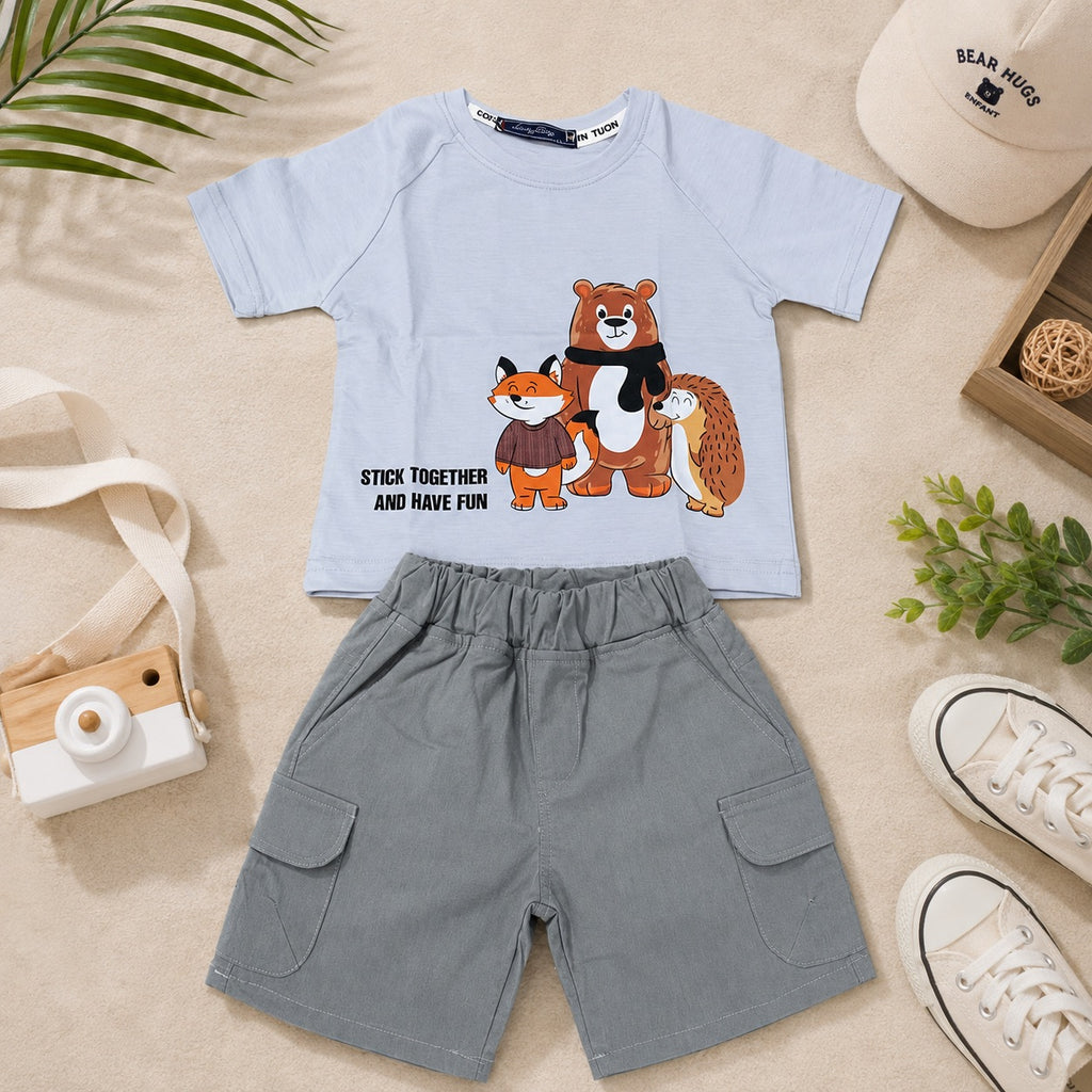Boys' Stick Together Printed set