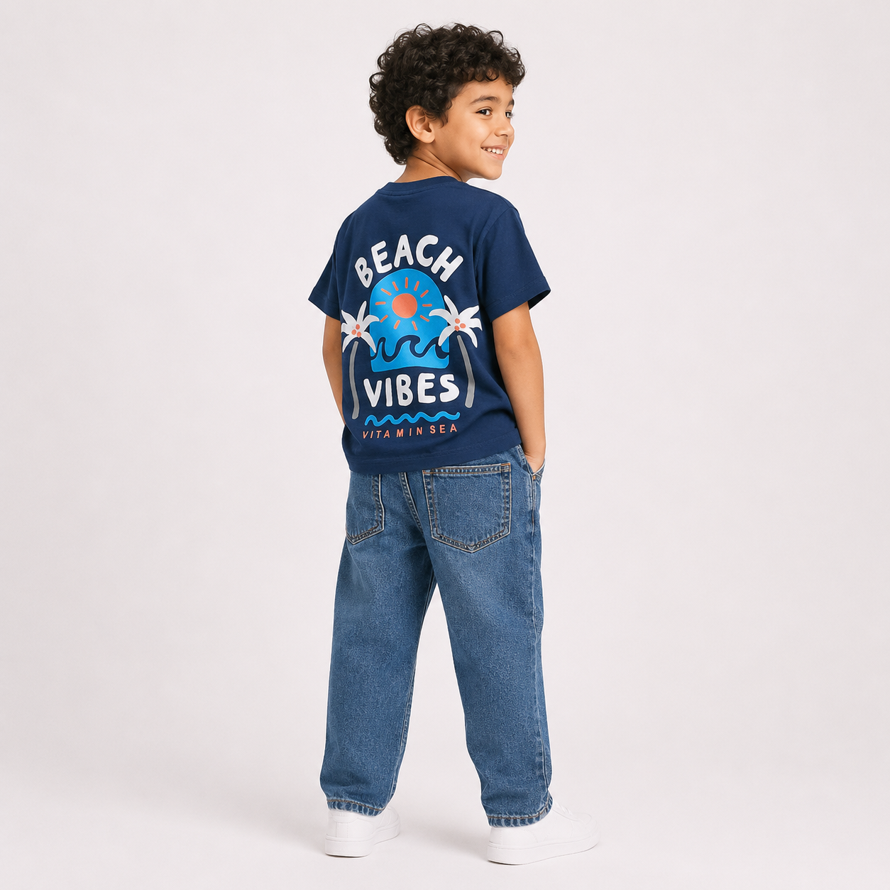 Boys' Beach Vibes Printed T-Shirt