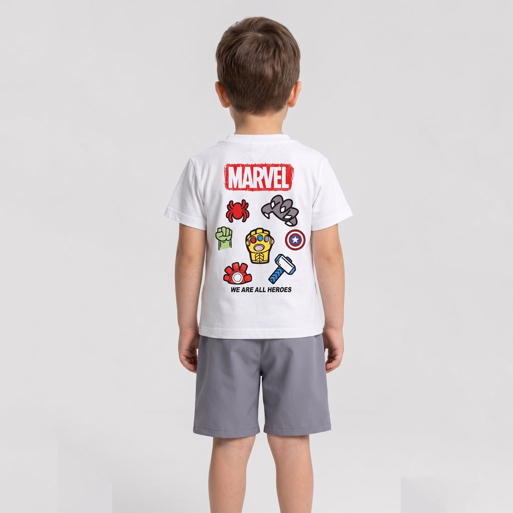 Boys' Marvel Printed set