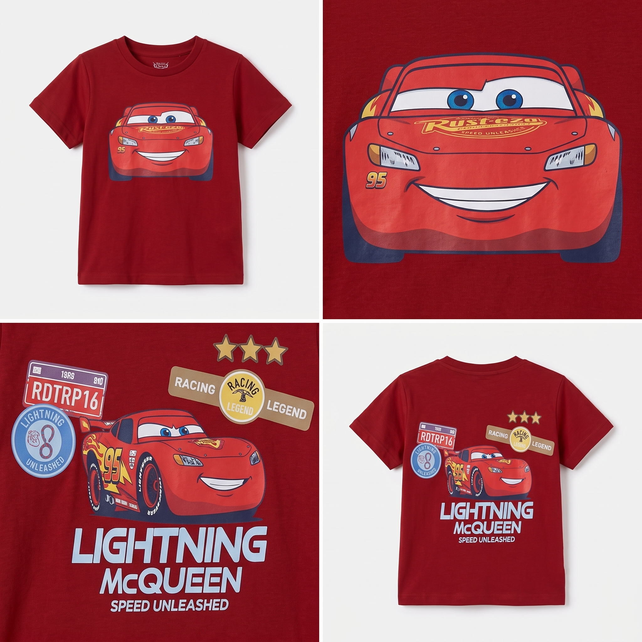 Boys' Lightning Mc Queen edition T-Shirt
