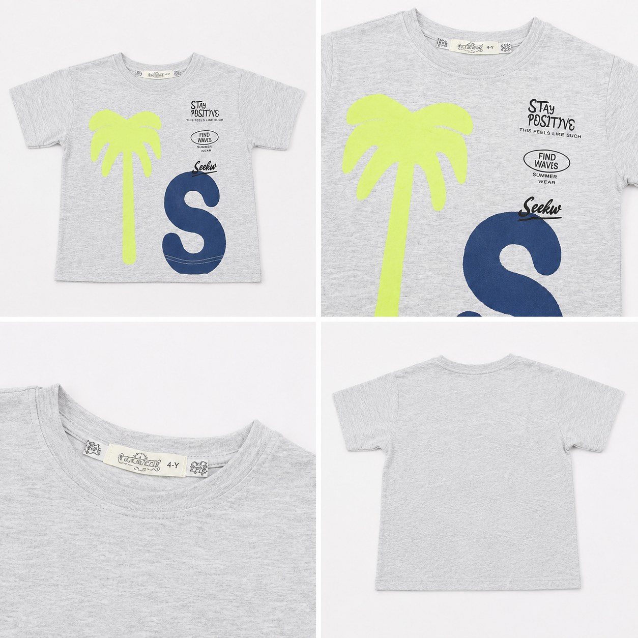 Boys' Palme Printed T-Shirt