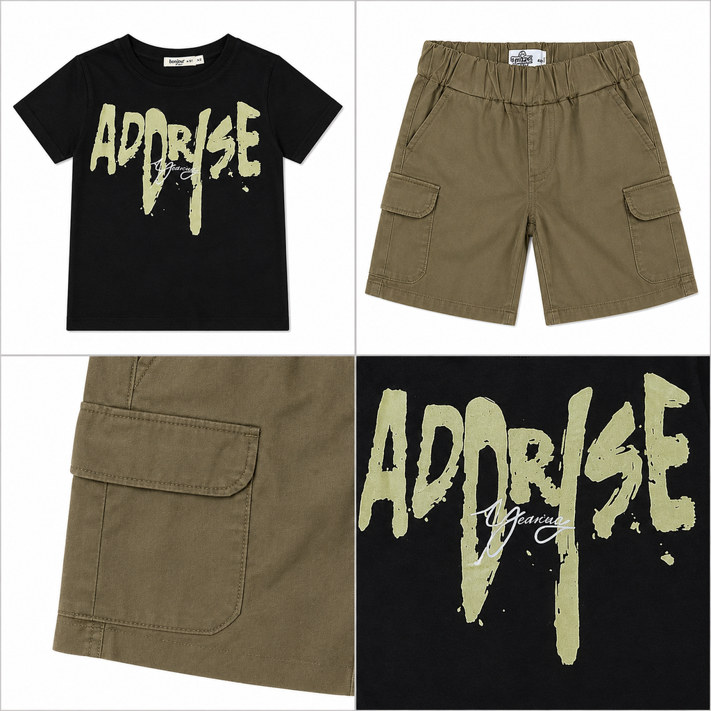 Boys' Add Rise Printed set