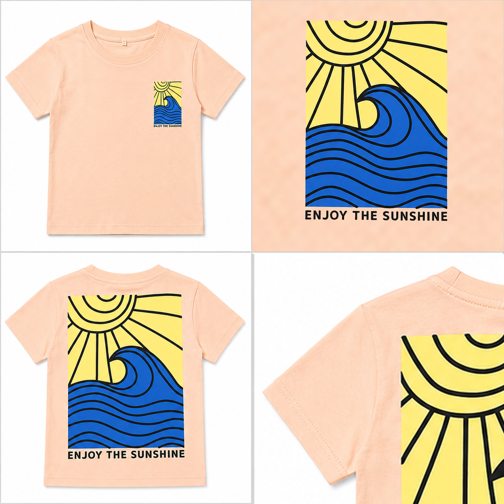 Boys' Enjoy The Sunshine Printed T-Shirt