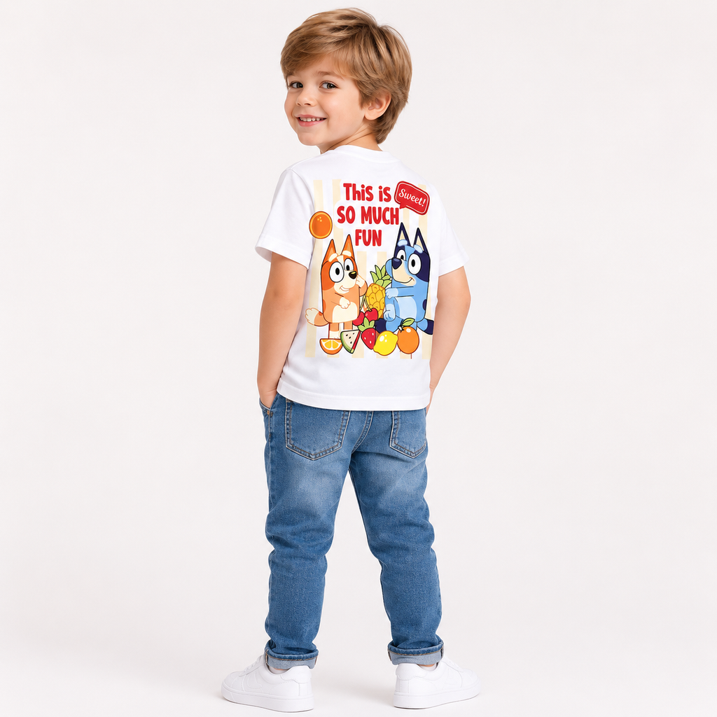 Boys' Bluey Printed T-Shirt
