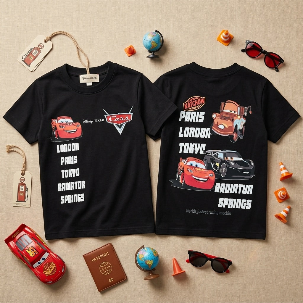 Boys' Cars Disney Printed T-Shirt