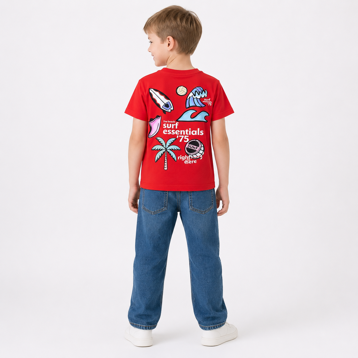 Boys' Surf essertials'75 Printed T-Shirt