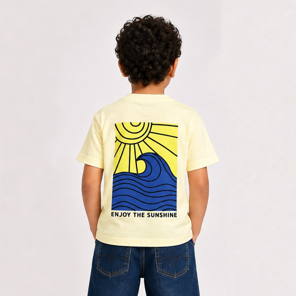 Boys' Enjoy The Sunshine Printed T-Shirt