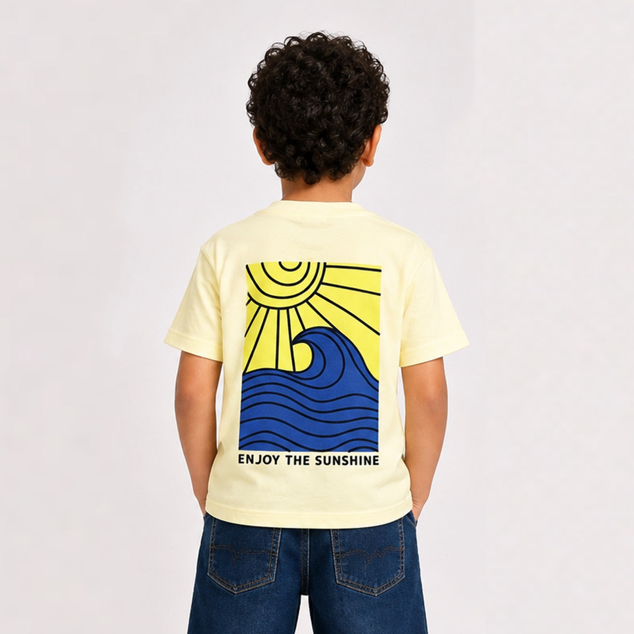 Boys' Enjoy The Sunshine Printed T-Shirt