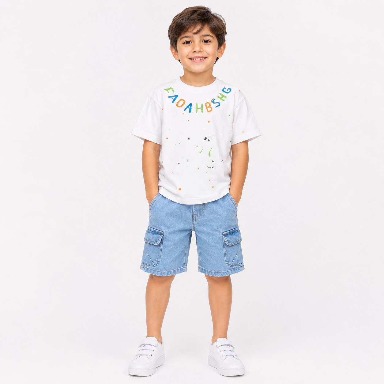 Boys' FAOAHBSNG Printed Set